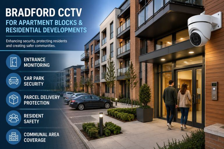 Bradford CCTV for Apartment Blocks and Residential Developments